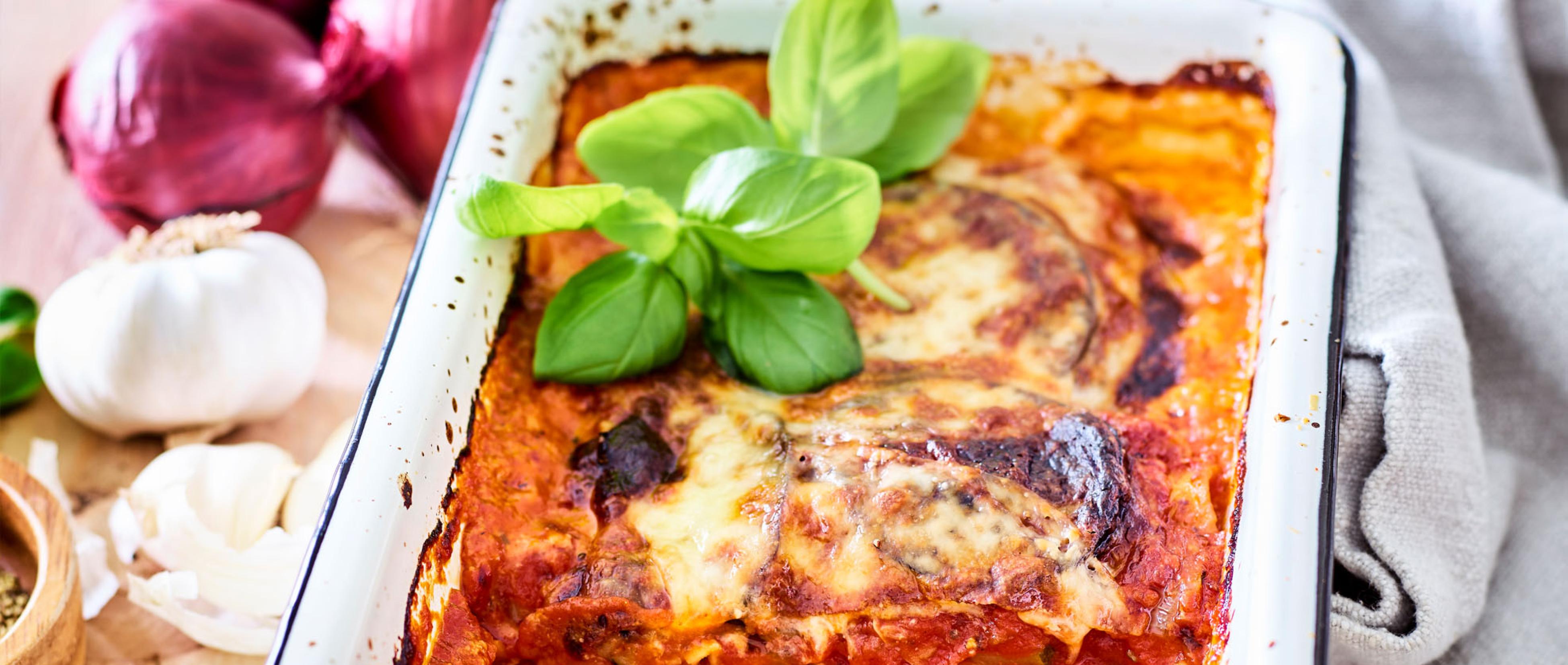 Lasagne aubergines béchamel - Recette végétarienne